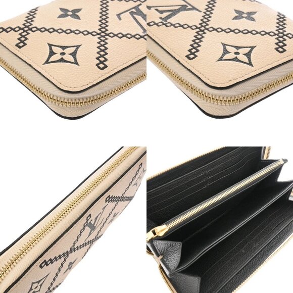 LOUIS VUITTON Monogram Ann Platt Zippy wallet Claims / Noir 800000136226000 - Picture 7 of 8